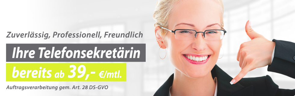 Emilie® Ihre Telefonsekretärin, bereits ab 39,- €/Monat
